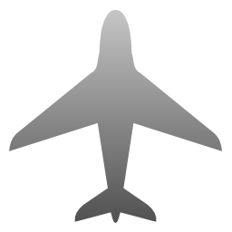 Maps Airplane Icon 256x256 png